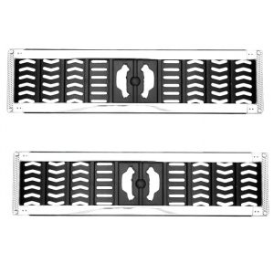 Reflektörlü Paslanmaz Eagle Plaka Altlığı / Plakalık 1 Adet - Krom Plakalık