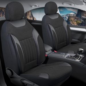 Leader Edition / Düz Keten Fermuarlı / Universal Oto Koltuk Kılıfı - Binek