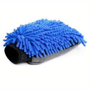 Makarna Mikrofiber Oto Yıkama Eldiveni - Yıkama Eldiveni