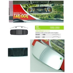 Takgör R350 Cici Geçme-4  Ayna 275 Mm X 80 Mm - Panaromik Ayna