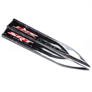 Nikel Kırmızı Gümüş Srt Bıçak Oto Arma Sticker / 15Cm X 2Cm - Arma & Sticker