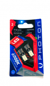 Photon 12V Beyaz Led - T10 W5W / 12Led 7020 B2 - Park LED