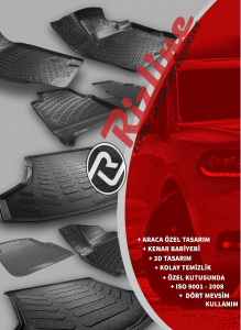 Rizline  Fiat Linea 2007 Sonrası / 3D Tam Uyumlu Havuzlu Paspas - Tam Uyumlu Paspas (Sahler-Rizline-Lider)