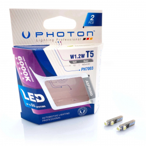 Photon T5 12V 1.2W Canbus 3'Lü Ph7003 Led - Gösterge Led