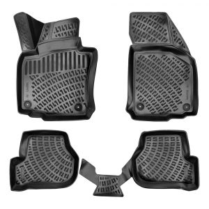 Rizline Volkswagen Jetta 2005-2010 / 3D Tam Uyumlu Havuzlu Paspas - Tam Uyumlu Paspas (Sahler-Rizline-Lider)