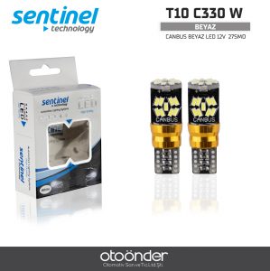 CANBUS  BEYAZ LED T10 / 12V 27 SMD   - 2 Adet - Park LED