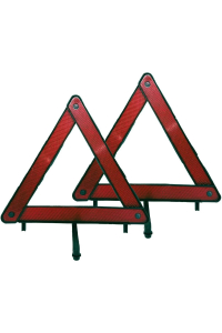 Coverist Üçgen Reflektör Plastik Ayaklı 2'li Set ( 2 Adet ) - Reflektör