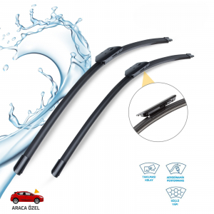 Sentinel ÖN Silecek Takım / NISSAN QASHQAI 2014>, X-TRAIL 2014>RENAULT KADJAR 2015>, HONDA CRV 2006> / 650mm 430mm - Araca Öz