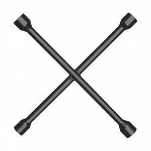 AUTOMİX 4 Ölçü Siyah Bijon Lastik Sökme Anahtarı - 17X19X21X23 - Bijon Anahtarı