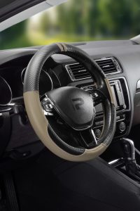 Oto Lüks Geçmeli Çift Yüzüklü Spor Direksiyon Kılıfı - 10 Renk - Geçmeli