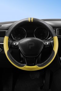 Oto Lüks Geçmeli Çift Yüzüklü Spor Direksiyon Kılıfı - 10 Renk - Geçmeli