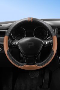 Oto Lüks Geçmeli Çift Yüzüklü Spor Direksiyon Kılıfı - 10 Renk - Geçmeli