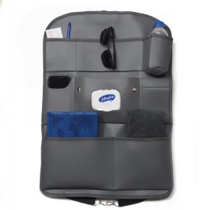 Wimbledon Oto Koltuk Arkası Düzenleyici Deri Organizer 44 X 62 CM  / 1 Adet - Koltuk Arkası Organizer