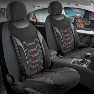 Leader Edition / Nakış Keten Fermuarlı / Universal Oto Koltuk Kılıfı / TİCARİ - Ticari