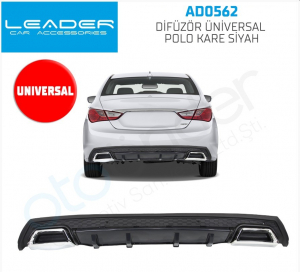 Difüzör Üniversal Polo Kare Siyah - Difüzör