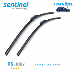 Sentinel ÖN Silecek Takım - Chery Tiggo 8 PRO  / 580mm 450mm - Araca Özel Ön Silecek TAKIM