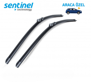 Sentinel Ön Silecek Takım - Volkswagen Polo 2011-2017 / 600mm 410mm - Araca Özel Ön Silecek TAKIM