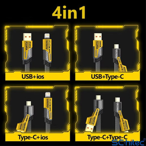 Linkage LKBC-66 Type-C - iPhone Şarj Kablosu – Hızlı ve Dayanıklı Veri Kablosu - Çakmaklık Şarj Aleti