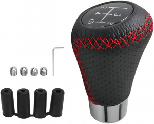 Vites Topuzu Kırmızı Dikişli - Vites Topuzu