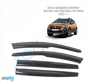 Dacia Sandero (2021+) Cam Rüzgarlığı - 4Lü / Sunplex - Cam Rüzgarlığı