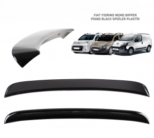 FIAT FIORINO NEMO BIPPER PİANO BLACK SPOİLER .PLASTİK - Bagaj Çıtası