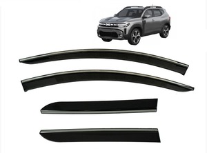 Dacia Duster Kromlu Cam Rüzgarlığı 2017-2024 - 4lü /  Sunplex - Cam Rüzgarlığı