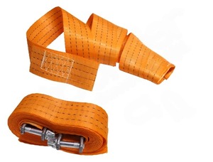 Turuncu Çekme Halatı (3 Ton) 3 Metre - Çeki Halatı