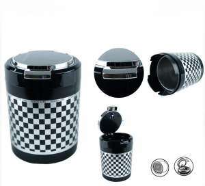 Wi̇mbledon Işıklı Küllük Metal iç Hazne / Damalı - Küllük