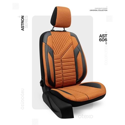 Özüdoğru Astron Oto Koltuk Kılıfı - Siyah-Taba