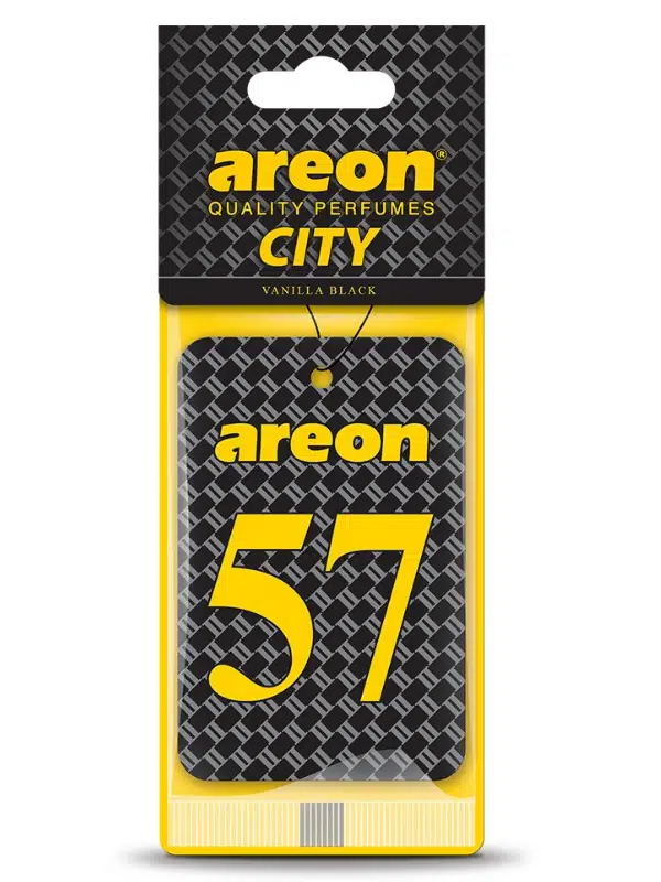 Areon City 57 Sinop Vanilla Black Oto Araç Kokusu