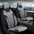 Leader Edition / Nakış Keten Fermuarlı / Universal Oto Koltuk Kılıfı / TİCARİ