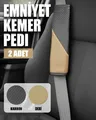 ComfortDrive Emniyet Kemer Pedi Seti - Boyun ve Omuz Koruyucu Kemer Pedi 2'li Paket