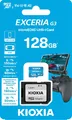 KIOXIA 128GB Exceria G3 Micro SDXC U1 V30 A2 4K 160/50MB/sn Hafıza Kartı (SD Adaptörlü)