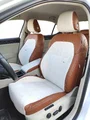 Skoda Superb 2015-2022 Özel Dikim Oto Kılıf - Taba / Bej