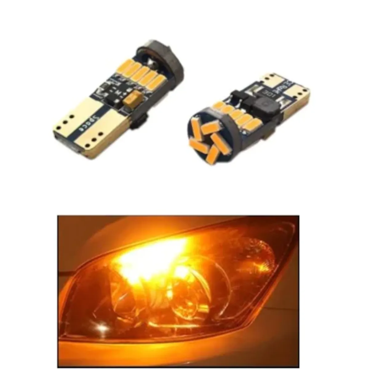 T10 Dipsiz Park Ledi 15’li – Turuncu - Park LED