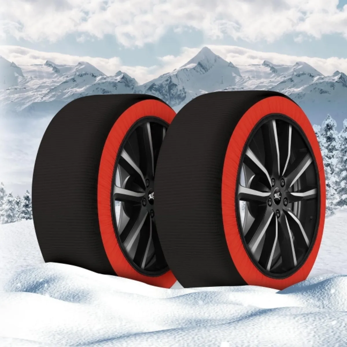 Automix Araç Kar Çorabı X-Treme Series / S - M - L - Xl - Xxl - Kar Zincir - çorap - lastik - Görsel 5