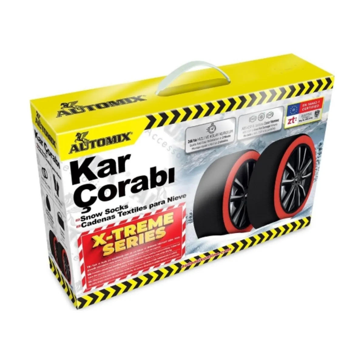 Automix Araç Kar Çorabı X-Treme Series / S - M - L - Xl - Xxl - Kar Zincir - çorap - lastik