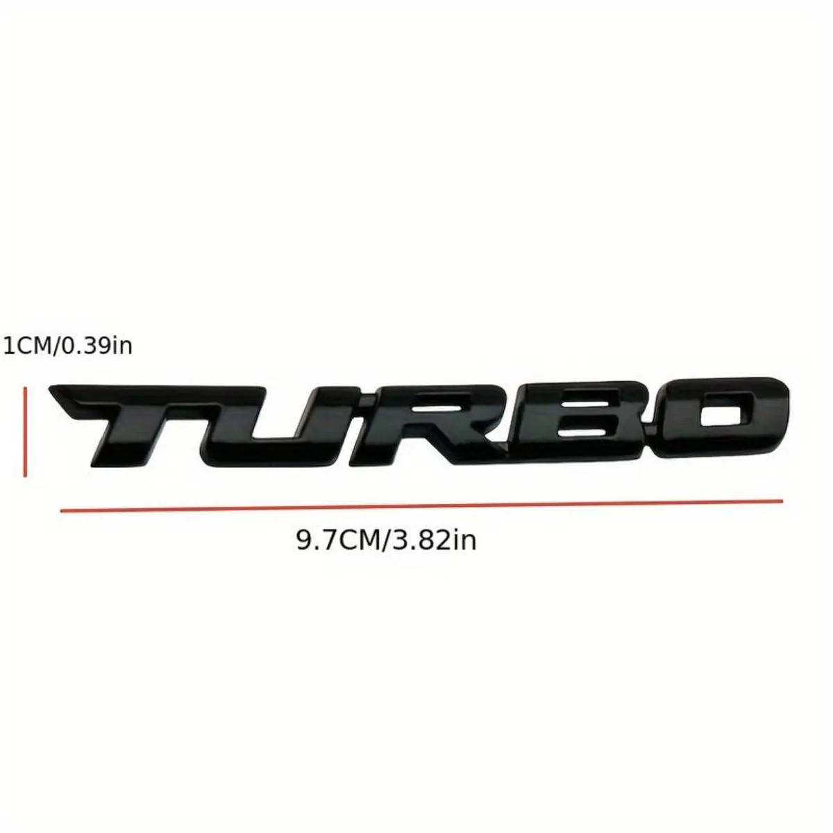 3D Metal Turbo METAL Arma - Arma & Sticker