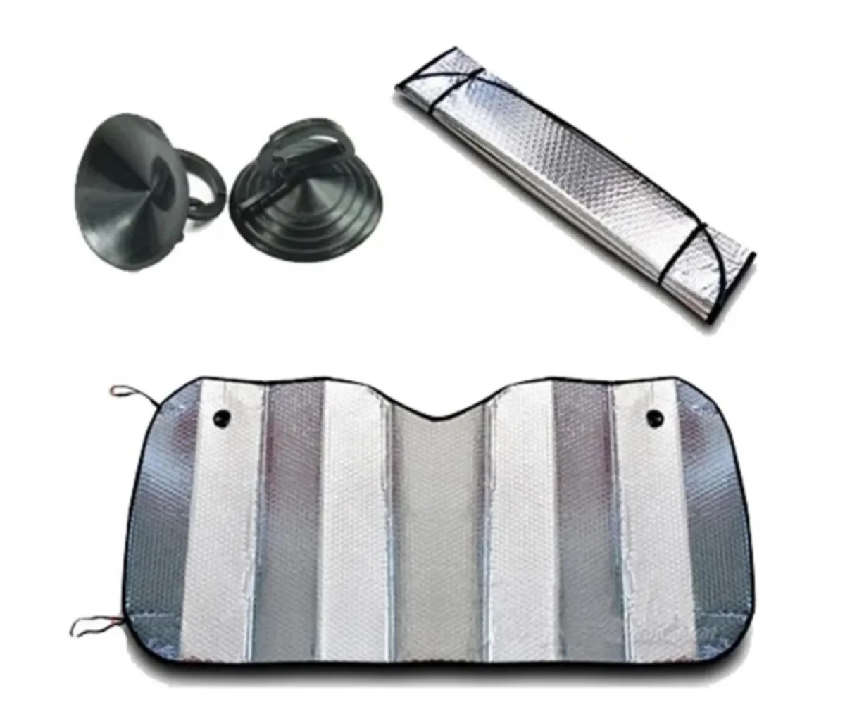Automix Metalize Güneşlik Büyük Boy / 70X140 Cm - Ön Güneşlik