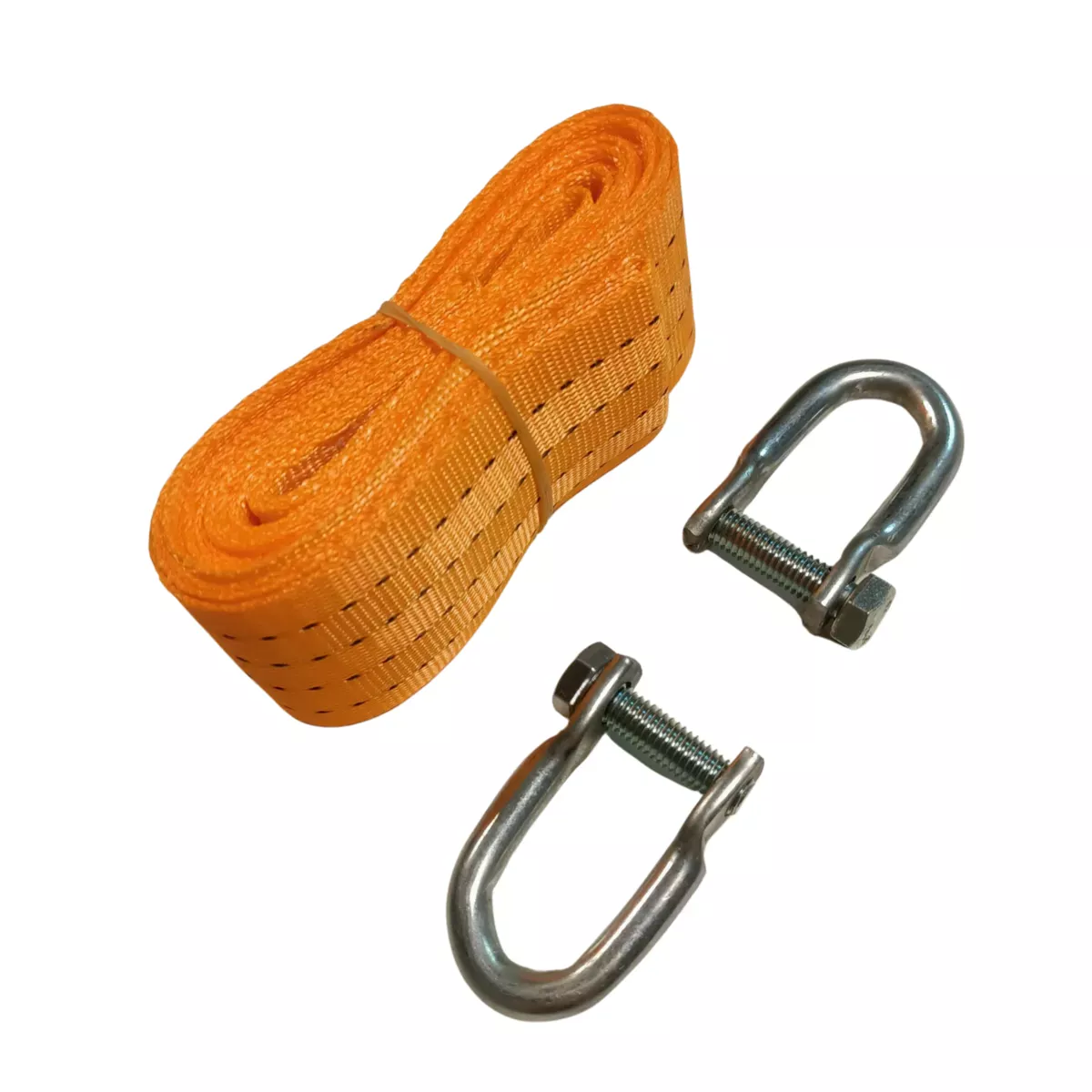 Turuncu Çekme Halatı (3 Ton) 3 Metre - Çeki Halatı