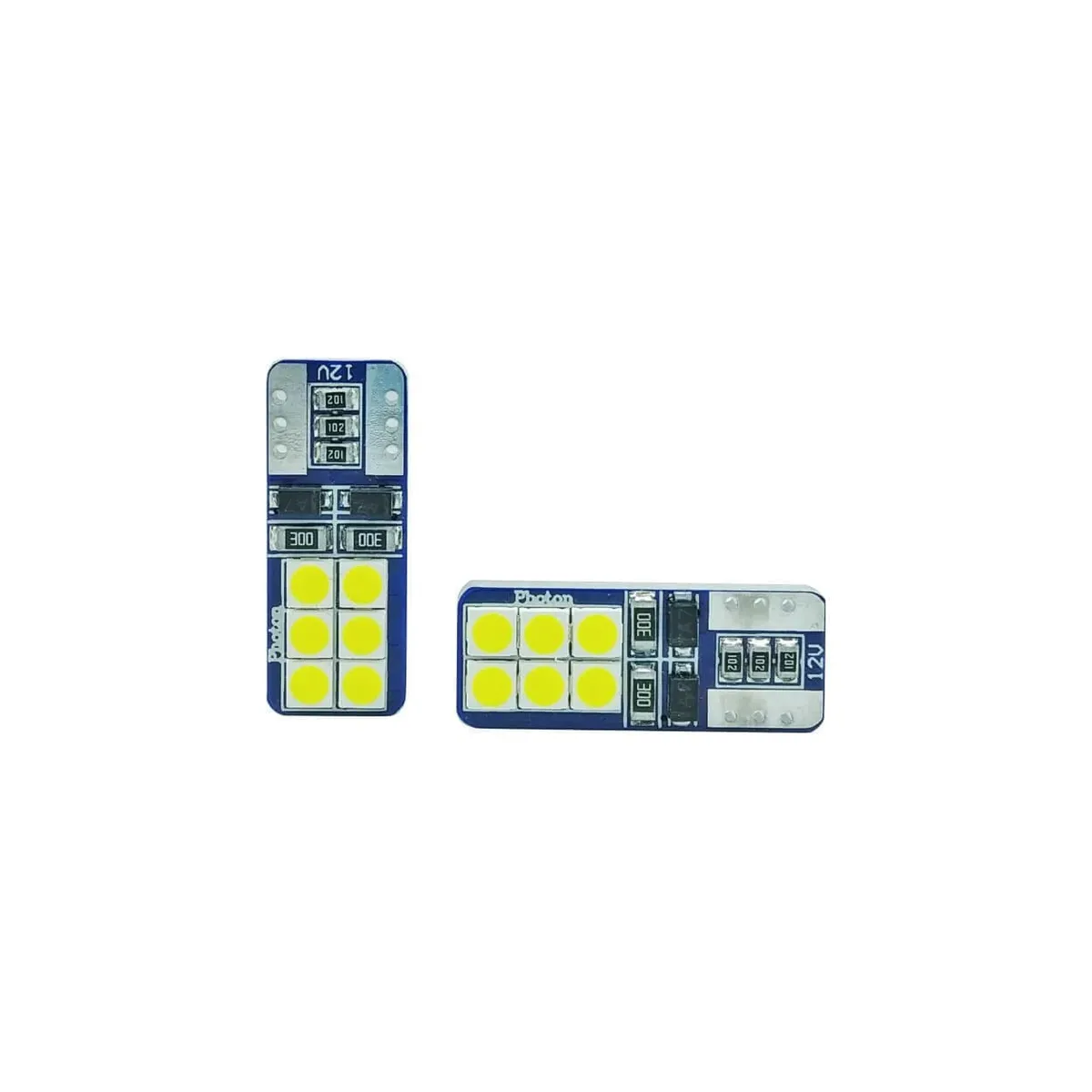 Photon 12V Beyaz Led - T10 W5W / 12Led 7020 B2 - Park LED