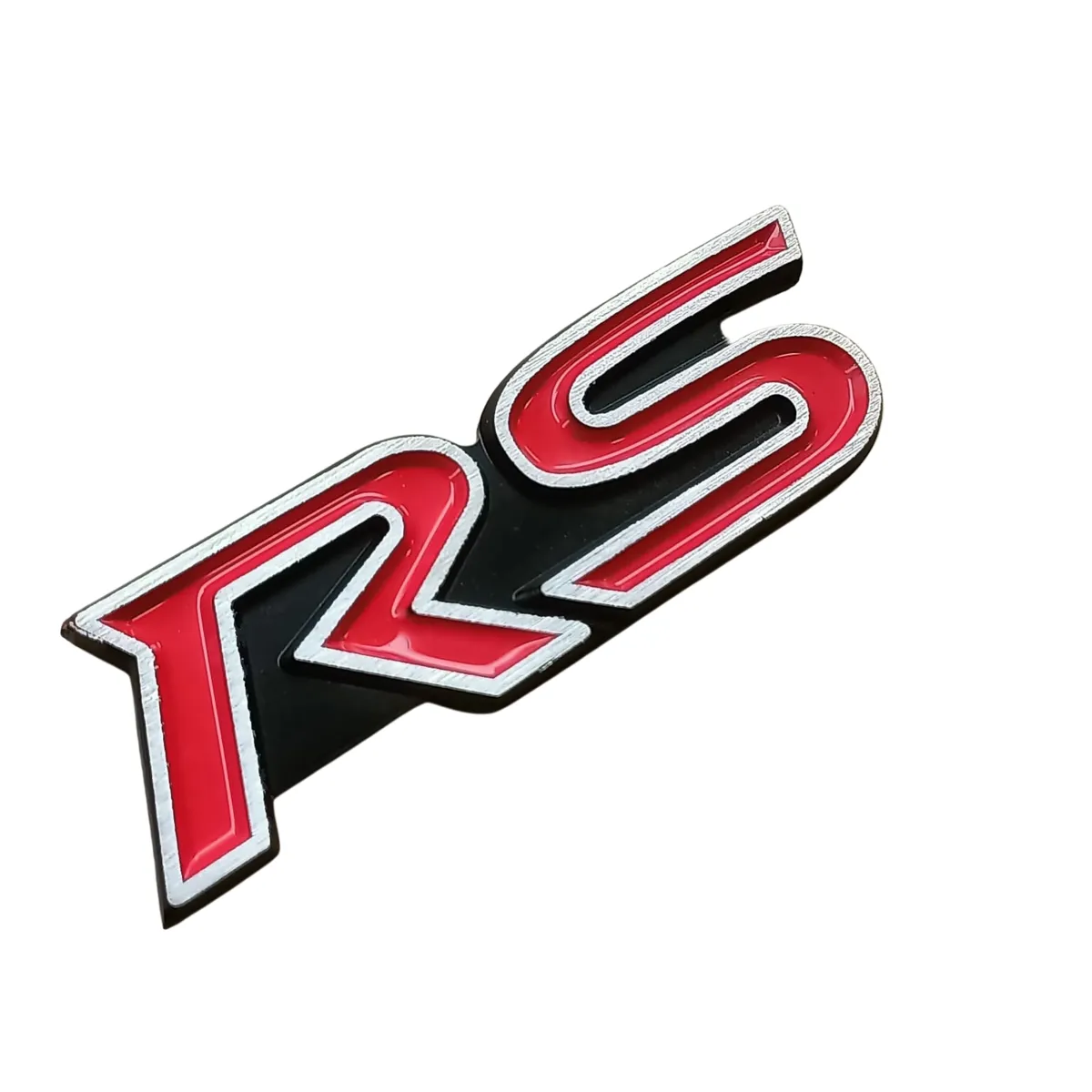 Rs Yazılı Araç Arma Sticker / Metal 80 Mm X 23 Mm - Arma & Sticker