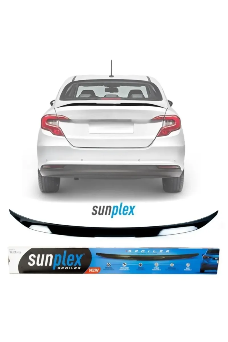 Fiat Egea 2015-2020 Sunplex Tam Uyumlu Bagaj Çıtası - Spoiler - Bagaj Çıtası