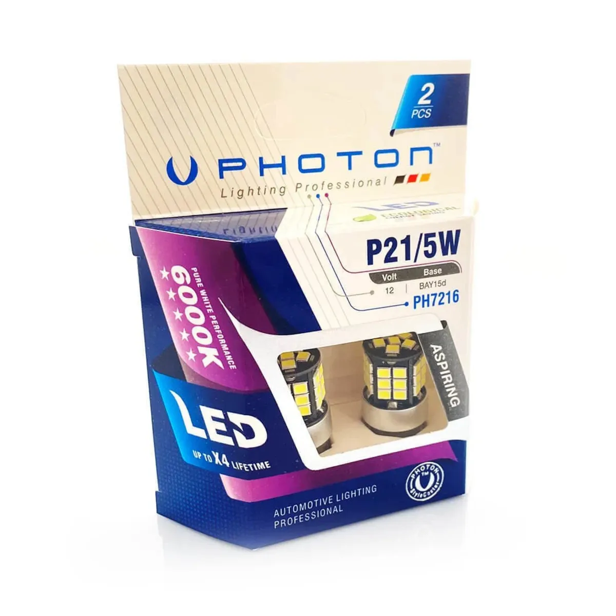 Photon P21/5W Can-Bus Exclusive Serisi Ph7216 B2 / Beyaz - Gündüz LED