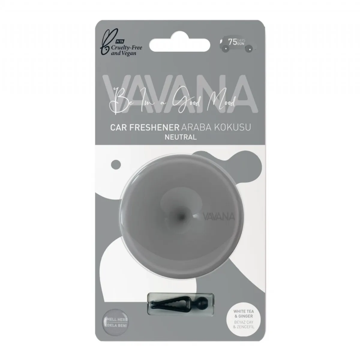 Vavana Car Freshener Neutral Blıster - Geçme Koku