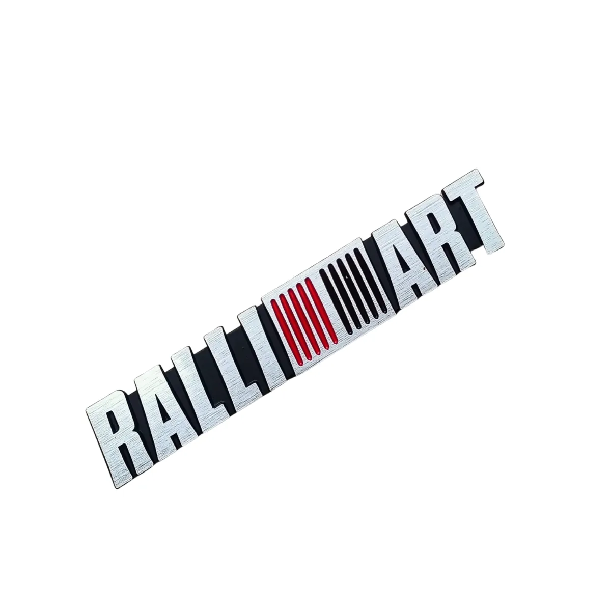 Wimbledon Kırmızı Gümüş Ralliart Arma / Metal 16Cm X 2.9Cm - Arma & Sticker - Görsel 3