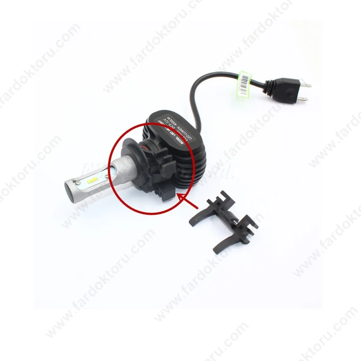 Ford Focus 4 - Focus 3.5 Makyajlı Led Xenon Aparatı H7 / 2 Adet - Led Far Sabitleme Aparatı
