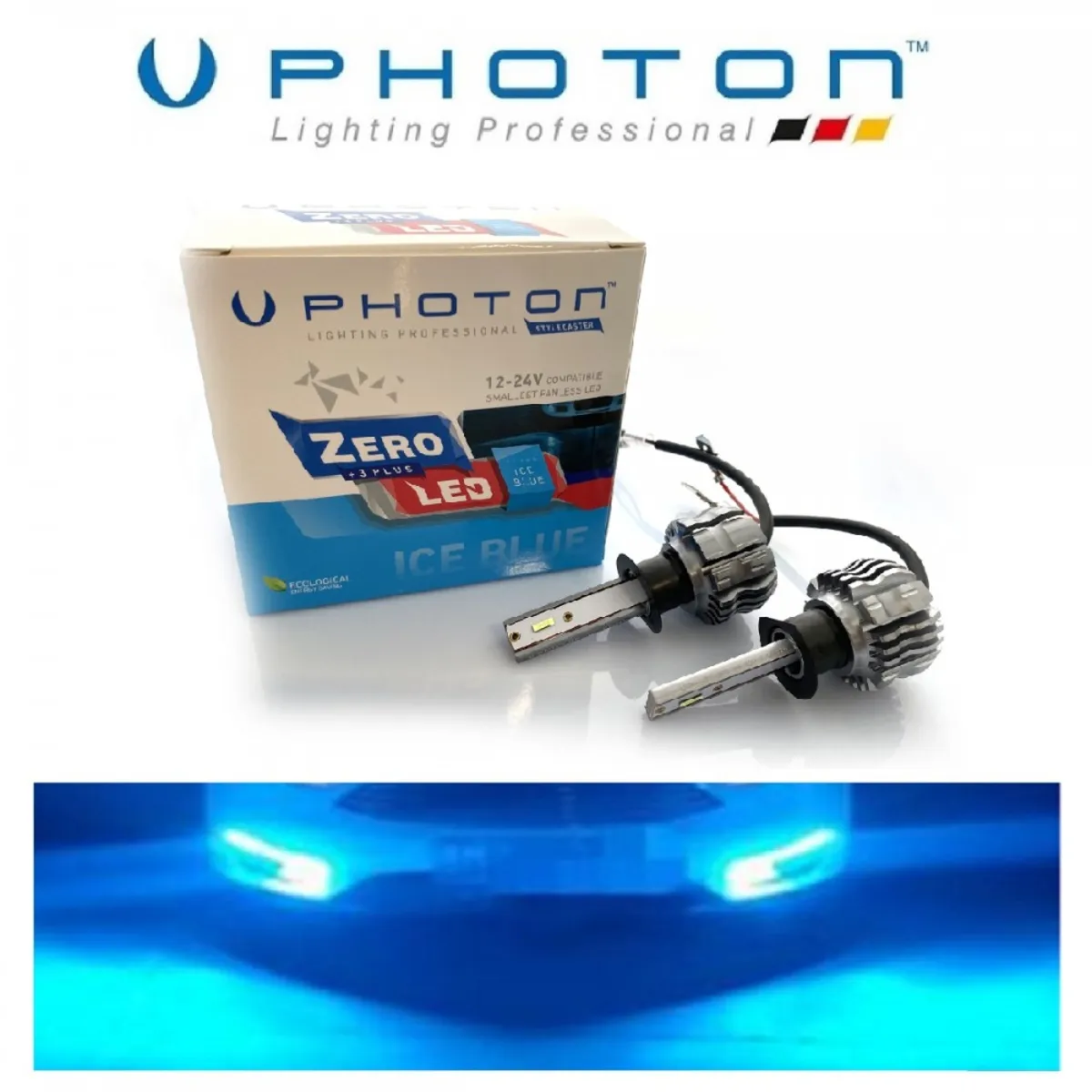 Photon Zero H1 +3 Plus Fansız Led - Buz Mavi - Xenon LED