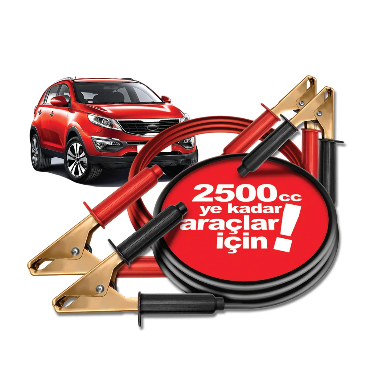 AUTOMİX Akü Takviye Kablosu 600 Amper - Akü Takviye Kablosu