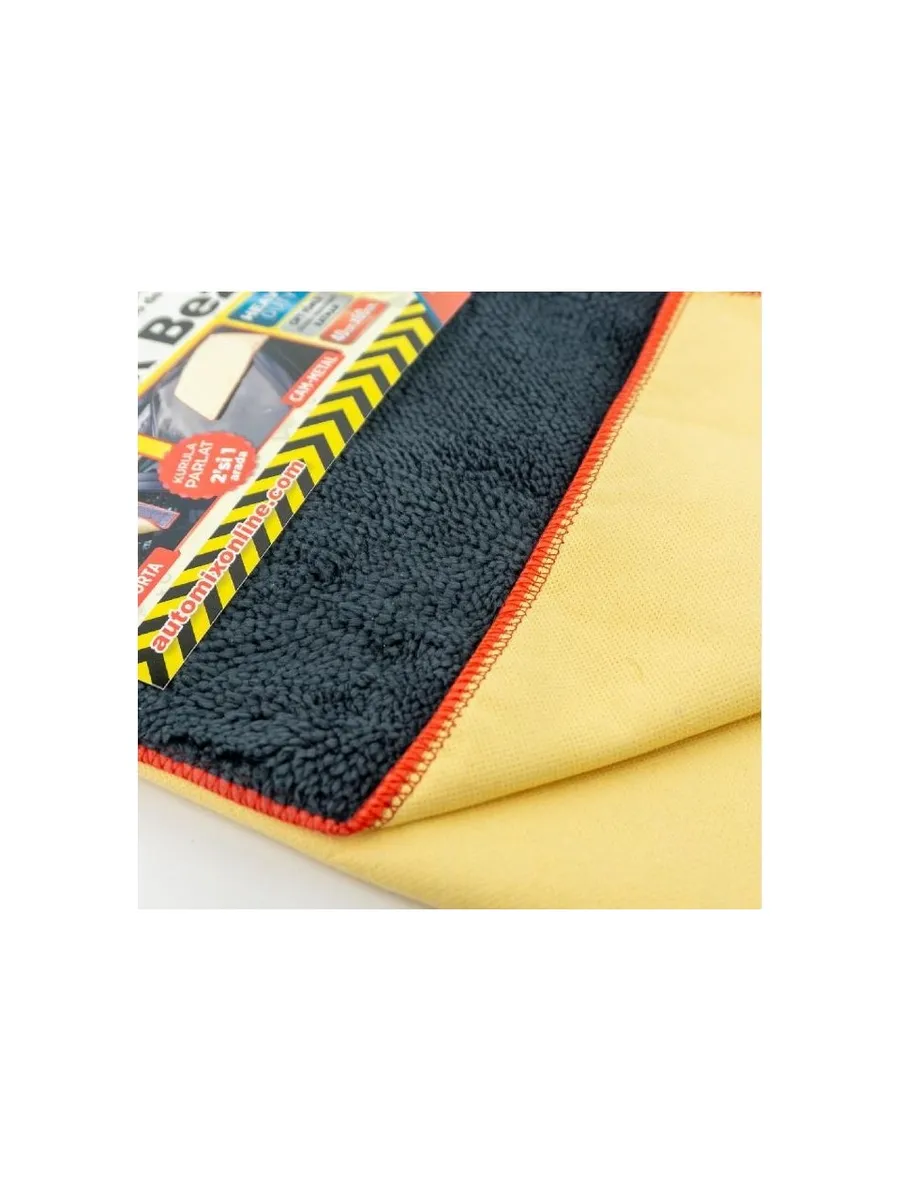 Automix Çift Taraflı Temizlik Bezi / 40CM X 60CM - Mikrofiber Bez